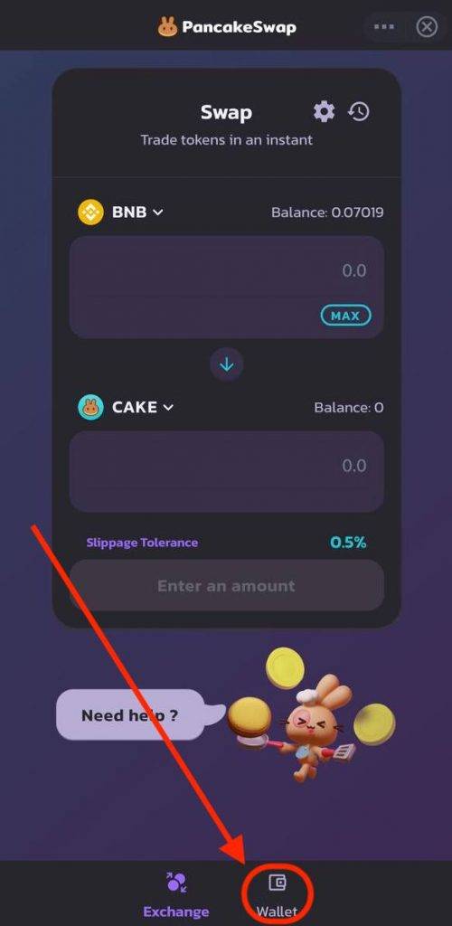 How to buy IRT token with Binance wallet